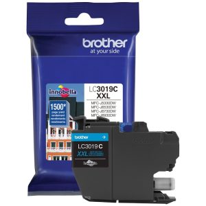 Cartucho Brother de Super Alto Rendimiento LC3019C Cyan, 1500 Páginas MFCJ5330DW  MFCJ6530DW  MFCJ6930DW