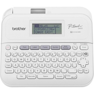 ROTULADORA PORTATIL PT-D410 PARA CINTAS DE 3.5 A 18 MM