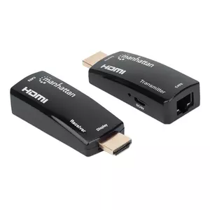 EXTENSOR VIDEO HDMI 60M VIA CAT 5/6 COMPACTO