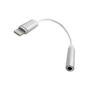 CABLE LIGHTNING A AUDIO HEMBRA 13CM PARA IPHONE7