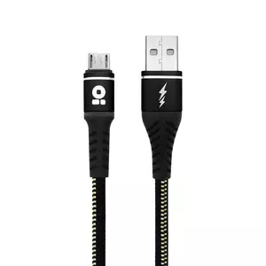 CABLE USB V2.0 A MICRO B 1.0M DENIM NEGRO