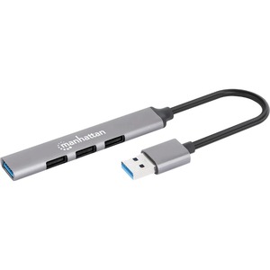HUB 4PUERTOS USB  3 PTOS V2.0 Y 1PTO V3.0 1 ALUMINIO
