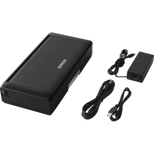Impresora Móvil Epson WorkForce WF-100, Inalámbrico, Color, A4, USB 2.0, Negro 8.5  USB INALAMBRICA