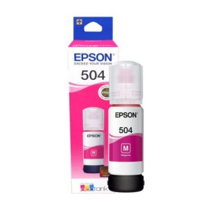 Tanque de Tinta Epson T504 Magenta, 70ml SERIE L PARA L4150 Y L4160