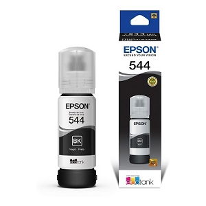 Tanque de Tinta Epson T544 Negro, 65ml ECOFIT L3110