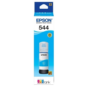 Tanque de Tinta Epson T544 Cyan, 65ml SERIE ECOFIT L3110