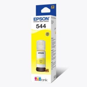 Tanque de Tinta Epson T544 Amarillo, 65ml SERIE ECOFIT L3110