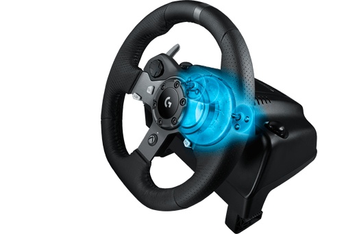 Logitech Volante + Pedales G920, Alámbrico, USB, Negro, para PC/Xbox One ORCE XBOXONE/PC/WIN8/WIN7 GAMING - Image 3