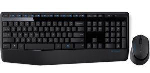 Kit de Teclado y Mouse Logitech MK345, Inalámbrico, USB, Negro (Español) INALAMB MULTIM UNIFYING NGO     .