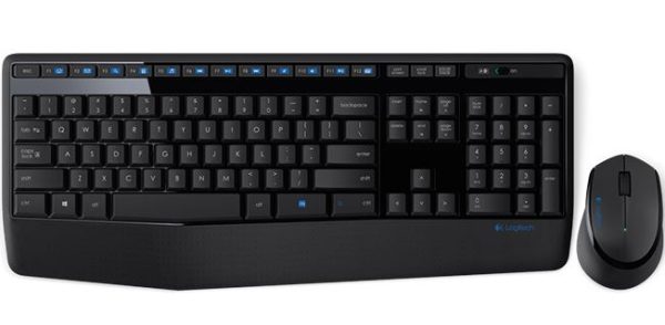 Kit de Teclado y Mouse Logitech MK345, Inalámbrico, USB, Negro (Español) INALAMB MULTIM UNIFYING NGO     .