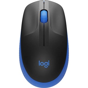 MOUSE M190 FULLSIZE WIRELESS BLUE