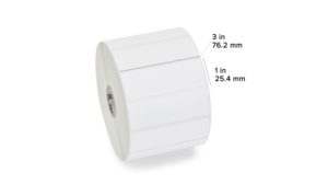 Etiqueta Zebra Technologies Z-Select 4000T - 3" x 1" TT 3 X1  Z SELECT