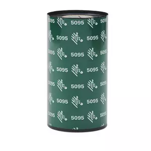 ZEBRA RIBBON RESINA 3MMX450M 3.27INX1476FT 5095 HIGH PERFORMANC