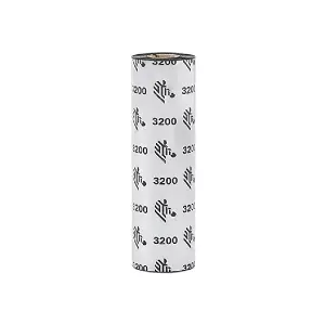 ZEBRA RIBBON CERA RESINA 110MMX 4.33INX242FT 3200 HIGH PERFORMANCE