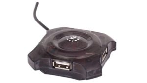 Concentrador USB Manhattan - USB - Externo - Negro - 4 Total USB Port(s) - PC, Mac ECONOMICO