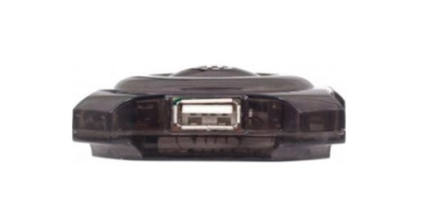 Concentrador USB Manhattan - USB - Externo - Negro - 4 Total USB Port(s) - PC, Mac ECONOMICO - Image 2