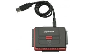 Adaptador Manhattan USB 2.0 a HDD IDE40 - Sata - OTB SATA 1.5 GBPS HASTA 5.25