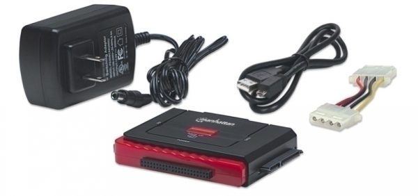 Adaptador Manhattan USB 2.0 a HDD IDE40 - Sata - OTB SATA 1.5 GBPS HASTA 5.25 - Image 2