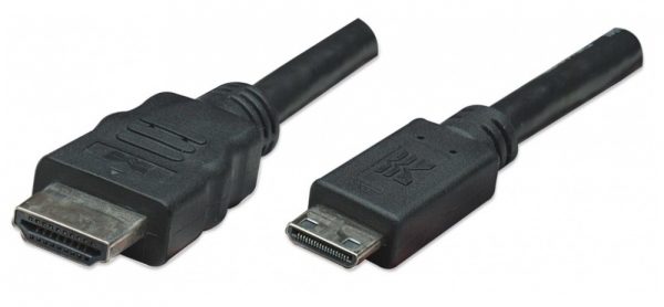 CABLE VIDEO HDMI MINI -HDMI 1.8M BOLSA  1.8M BOLSA                      .
