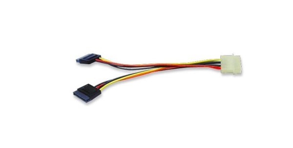 CABLE ALIMENTACION DIVISOR Y SATA 0.15M X2 MOLEX 4 PINES SATA 0.15M X2 MOLEX 4 PINES - Image 2