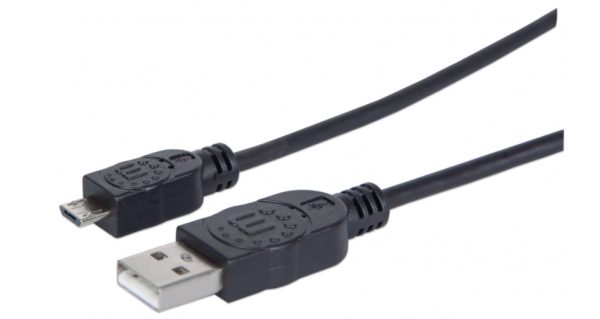 CABLE USB V2.0 A-MICRO B 1.8M NEG BB NEG BB                          .