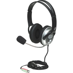 Auriculares, diadema ergonomica supraaurales estéreo Manhattan (3,5 mm) MICROFONO CONTROL DE VOLUMEN 3.5MM