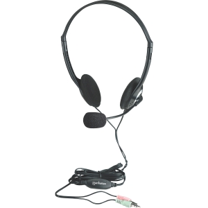 Auriculares diadema ajustable supraaurales estéreo Manhattan (3,5 mm) MICROFONO CONTROL DE VOLUMEN 3.5MM