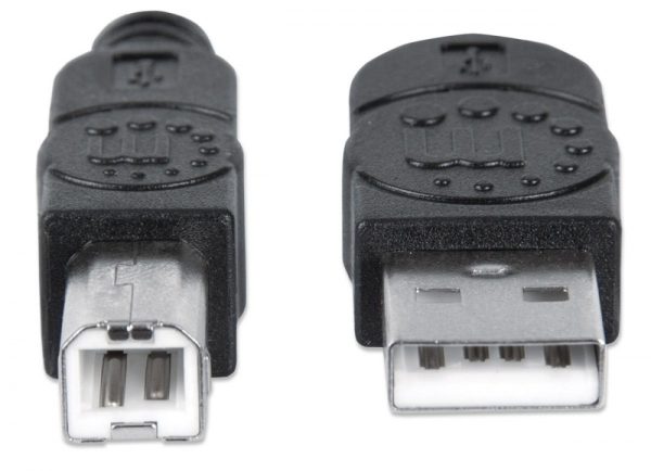 CABLE USB A-B 5.0M IMPRESORA NEGRO                           . - Image 2