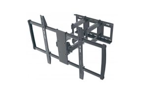 Manhattan Soporte para Pared para Pantallas 60' a 100' o 80KGs, Negro  Y CURVA ARTICULADO 60  A 100  80KG