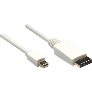 Manhattan Cable Mini DisplayPort - DisplayPort, 2 Metros, Blanco M-M 2.0M BLANCO.