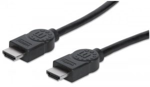 Manhattan Cable HDMI Macho - HDMI Macho, 7.5 Metros, Negro 7.5M+ETHERNET
