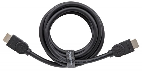 Cable HDMI Manhattan con Ethernet, 8K@60Hz (velocidad ultra alta), 2m, macho a macho, negro . - Image 2