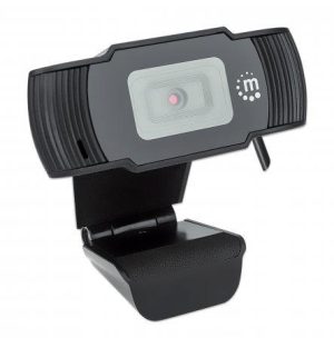 Manhattan Webcam 462006, 2MP, 1920 x 1080 Pixeles, USB 2.0, Negro 2 MPX USB PLUG AND PLAY