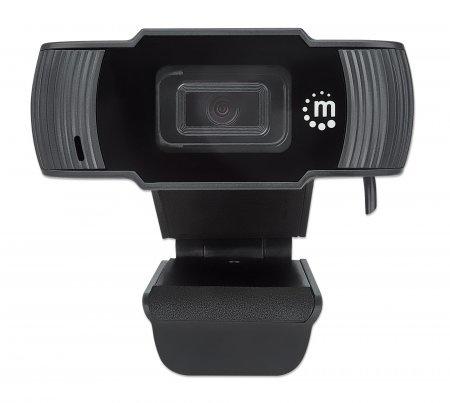 Manhattan Webcam 462006, 2MP, 1920 x 1080 Pixeles, USB 2.0, Negro 2 MPX USB PLUG AND PLAY - Image 2