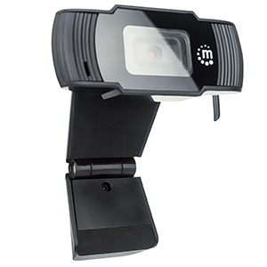 Manhattan Webcam 462006, 2MP, 1920 x 1080 Pixeles, USB 2.0, Negro 2 MPX USB PLUG AND PLAY - Image 3