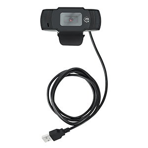 Manhattan Webcam 462006, 2MP, 1920 x 1080 Pixeles, USB 2.0, Negro 2 MPX USB PLUG AND PLAY - Image 4