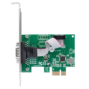 Adaptador/tarjetas de interfaz Manhattan Interno RS-232 PUERTO DB9 BRACKET CORTO Y LARGO