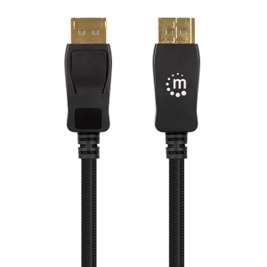 Manhattan cable 1.0M 8K DisplayPort 1 m Negro EGRO 8K60HZ 4K120HZ