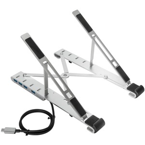 SOPORTE PORTATIL PARA LAPTOP MAS  CONCENTRADOR USB-A