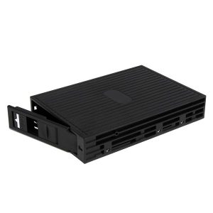 StarTech.com Conversor de Disco Duro de 2.5/3.5', SATA/SAS, Negro SAS 2.5 A SATA DE 3.5 PLASTICO  .