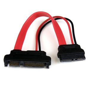 Cable SATA StarTech.com - 13 Pines a 7+15 Pines SATA A SATA CON CORRIENTE       .