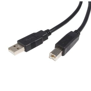 StarTech.com Cable USB 2.0 para Impresora, USB A Macho - USB B Macho, 1.8 Metros, Negro USB A MACHO A USB B MACHO