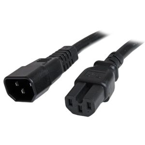 StarTech.com Cable de Poder C14 - C15, 90cm, Negro C14 A C15 JUMPER BRIDGE SERVIDOR.
