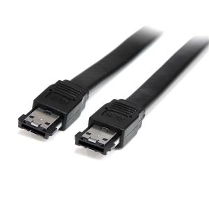StarTech.com Cable eSATA Externo Blindado Macho - Macho, 1.83 Metros, Negro BLINDADO MACHO A MACHO          .