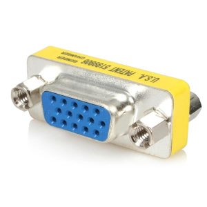 Startech.com Cambiador Delgado de Género VGA Hembra - VGA Hembra VGA HD15 HEMBRA A HEMBRA        .