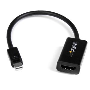 Startech.com Convertidor de Video Mini DisplayPort - HDMI, 15cm, Negro HDMI ACTIVO DP 4K 30HZ NEGRO