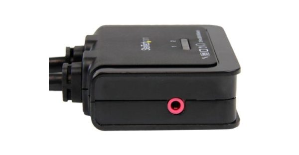 StarTech.com Switch KVM de 2 Puertos HDMI USB Audio con Cables Integrados HDMI USB AUDIO CON CABLES - Image 3