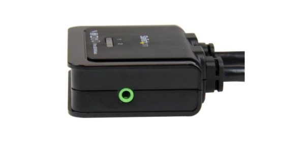 StarTech.com Switch KVM de 2 Puertos HDMI USB Audio con Cables Integrados HDMI USB AUDIO CON CABLES - Image 4