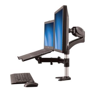 Soporte para Monitor StarTech.com  15'-27' y Base para Laptop con Ajuste de Altura PORTATIL CON AJUSTE DE ALTURA   .
