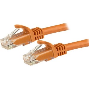 StarTech.com Cable Patch Cat6 UTP sin Enganches RJ-45 Macho - RJ-45 Macho, 3 Metros, Naranja SKU: N6PATC3MOR SNAGLESS NARANJA RJ45